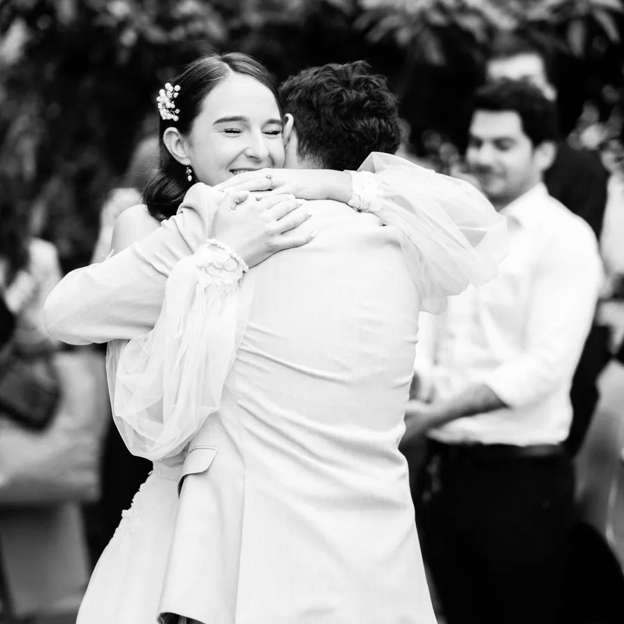 First dance, almost